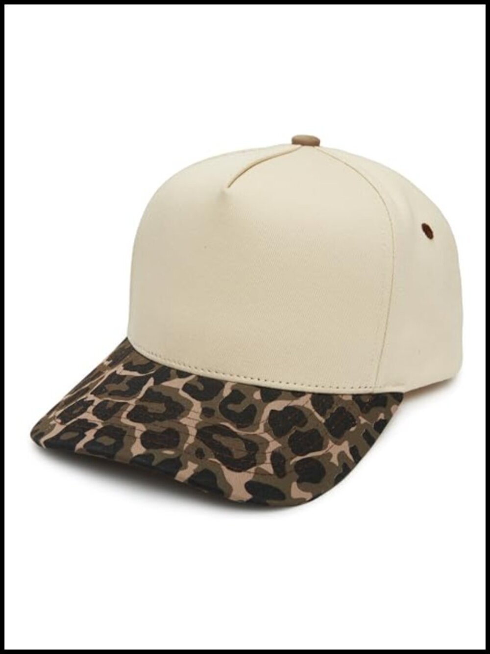 Unbranded Trucker Snapback Hat Two-Tone Adjustable Baseball Cap